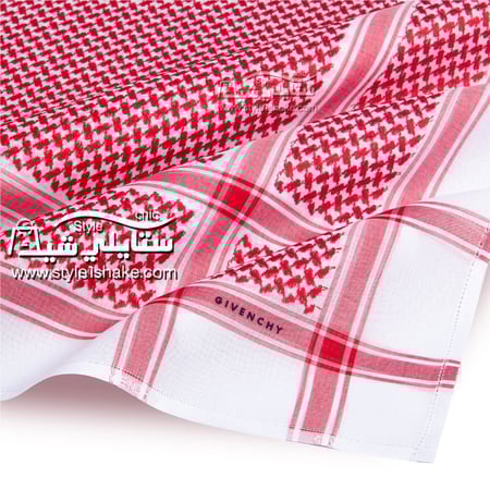 شماغ جيفنشي كلاسيك احمر