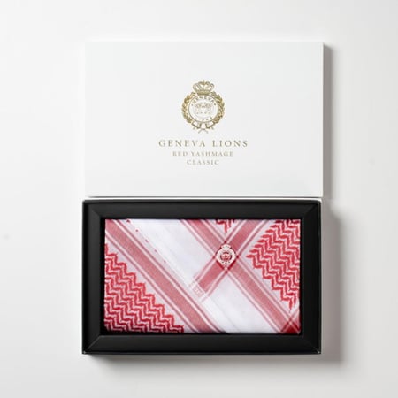 شماغ جينيفا ليونيز طويق احمر 2026