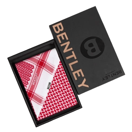 شماغ بنتلي احمر الاصدار الجديد 2024