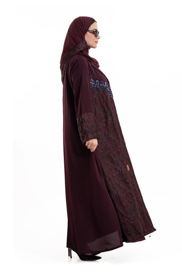 عباية رهف عنابي