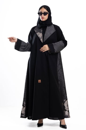 عبايات مناسبات عباية كلوش عبايات مطرزة عبايات ملونة عباية انيقة  عباية