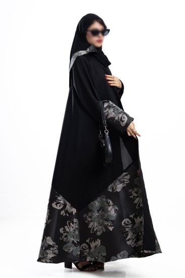 عبايات مناسبات عباية كلوش عبايات مطرزة عبايات ملونة عباية انيقة عباية