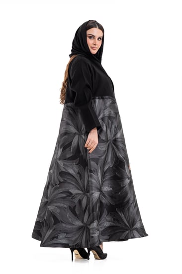 عباية اثير رصاصي