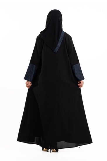 عباية رهف كحلي مع اسود