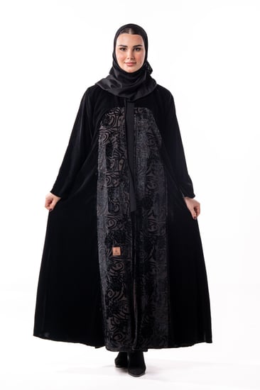 عباية هتان باللون الاسود