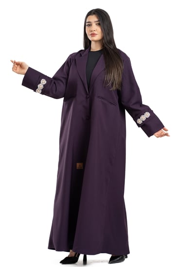 عبايات مناسبات عباية كلوش عبايات مطرزة عبايات ملونة عباية انيقة  عباية