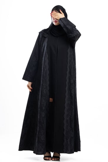 عبايات مناسبات عباية كلوش عبايات مطرزة عبايات ملونة عباية انيقة  عباية