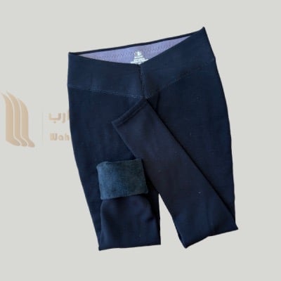 ليقنز شتوي عالي التمدد مبطن صوف ناعم بقصة مميزة