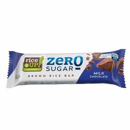 رايس اب بدون سكر بار الشوفان 70 جم - RiceUP Zero Sugar Gluten Free Oat Bar