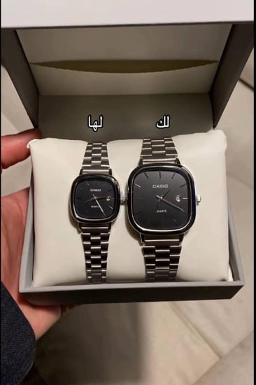 ساعات كاسيو كبلز بالاسم حسب الطلب اصدار 2025