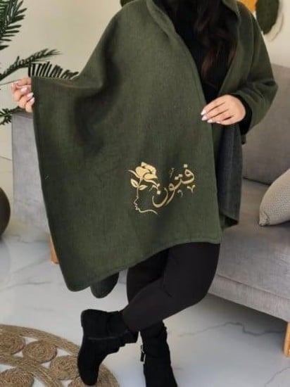 شال شتوي بالاسم بألوان مختلفه
