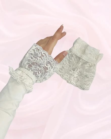 أكمام دانتيل