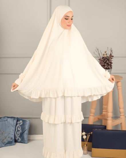 طقم صلاة قطن ليكرا