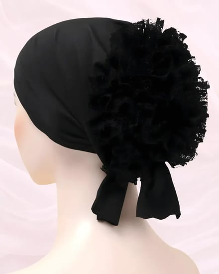 قمطة\باندانة مع دانتيل