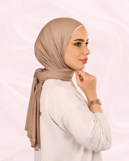 حجاب قطني فاخر