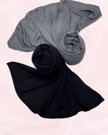 حجاب قطن كويتي مقلم