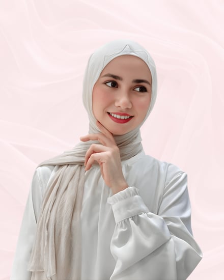 حجاب كشمير سادة