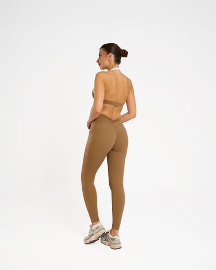 Brown legging - butt lifting