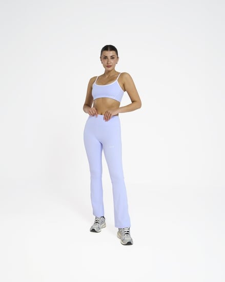 Flared legging - lavender  color