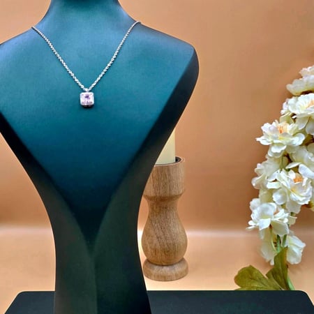 رونق النور قلاده فضه 925