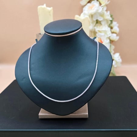 Tennis قلاده فضه 925