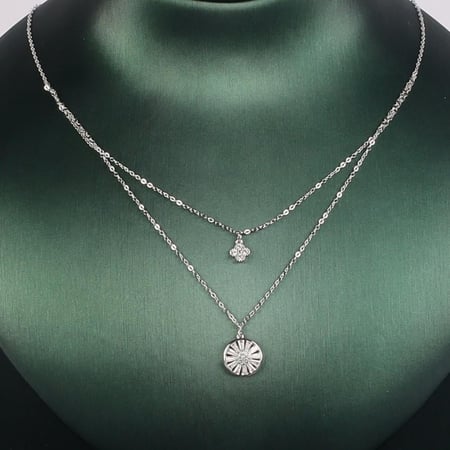 قلادة طقم اثر فضه ٩٢٥