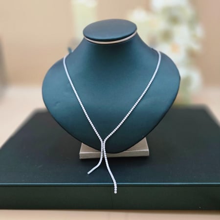 Spilt Tennis قلاده فضه 925