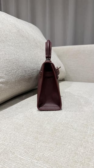 شنطه كيلي برغندي