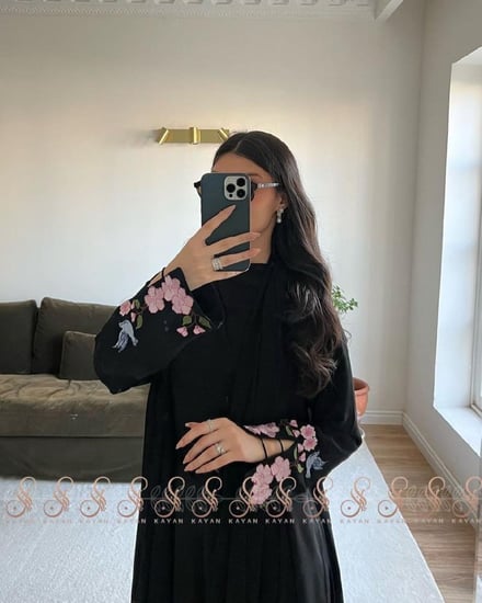 عباية موده ورود
