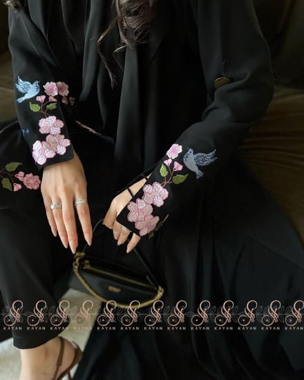 عباية موده ورود
