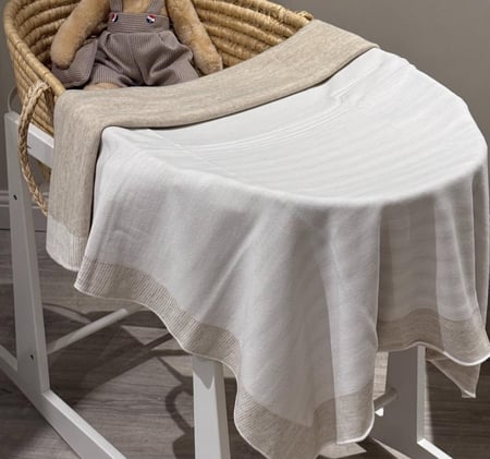 بطانية مطرزة بالإسم - Name-embroidered blanket