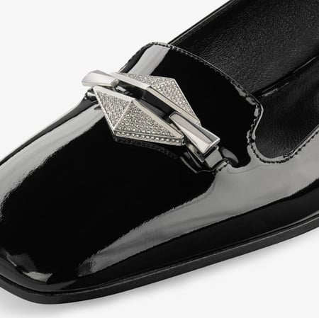 Jimmy choo Black Patent Leather Shoes