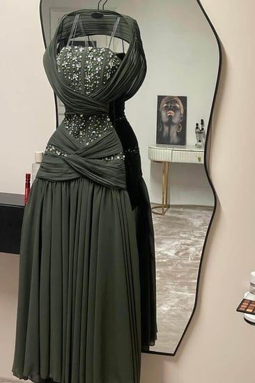 فستان شيفون راقي