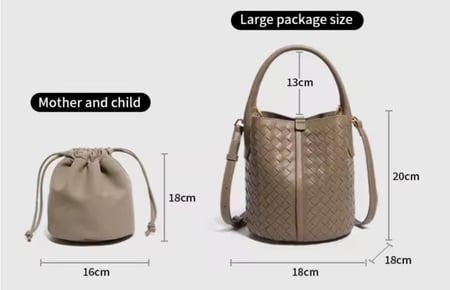 شنطة كروس لون بورجندي