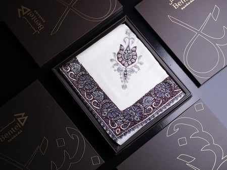 شال صوف كشميري D60