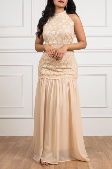 فستان سهرة دانتيل  راقٍ