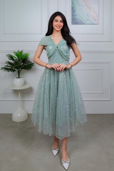 فستان  بريق الغيم