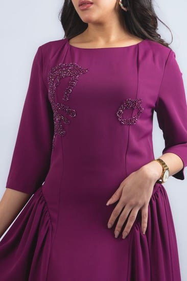 فستان لمسة أناقة ناعمة