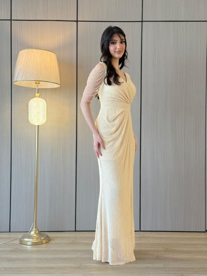 فستان بريق السهرات