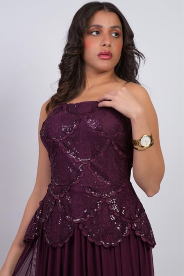 فستان السهرة الفاخر