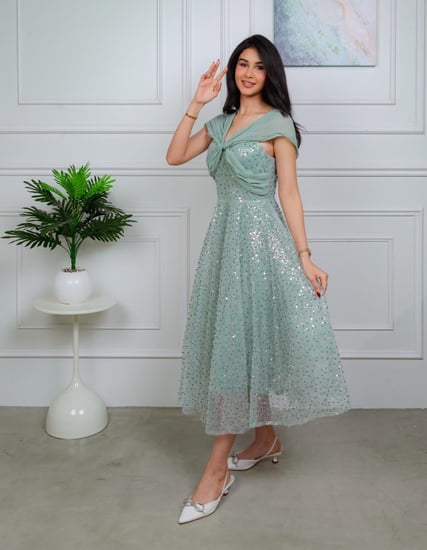 فستان  بريق الغيم