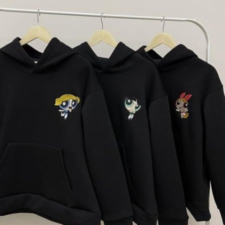 هودي فتيات القوة