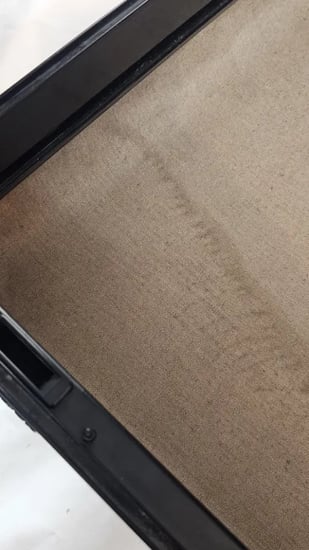 حقيبة سفر Delsey — عنابي (Vintage)