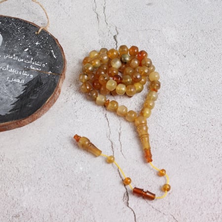 سبحة من قرن الجاموس الأفريقي