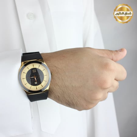 ساعه ذهبي فخم