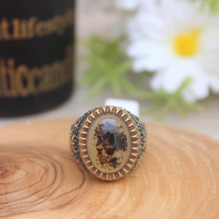 تغليف هدايا فخمة خاتم فضة توصيل هدايا