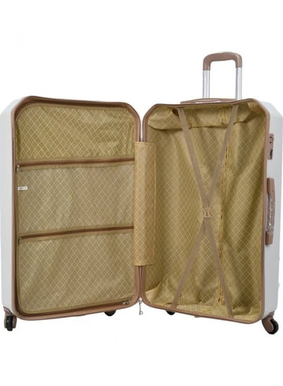 طقم شنط للسفر مكون من 5 قطع لون بيج كاكي