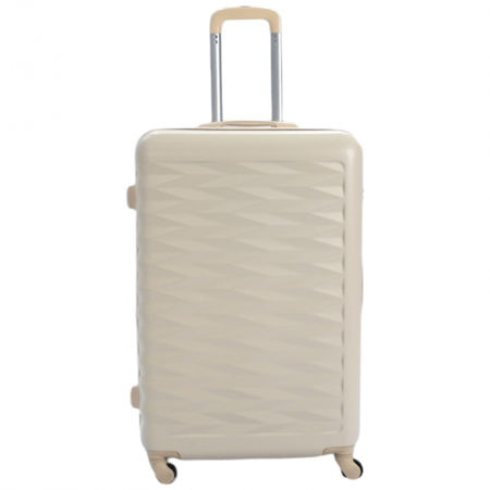 طقم شنط سفر فايبر 4قطع لون بيج