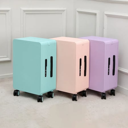 شنطة كابينة الطائرة لون وردي 20 إنش بتصميم راقي Carry-On