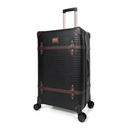 طقم شنط سفر كلاسيك - أسود بني يونيووكر UNIWALKER فينتينج Vintage